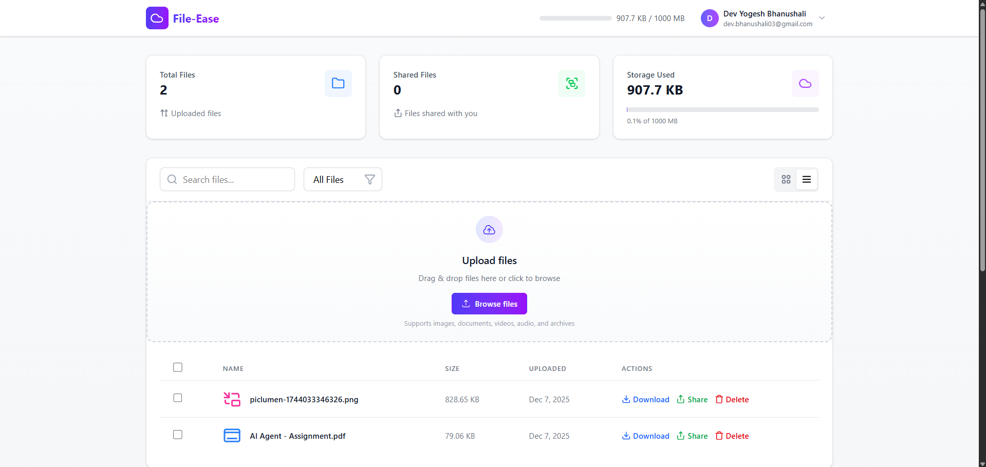 Secure Drive Frontend